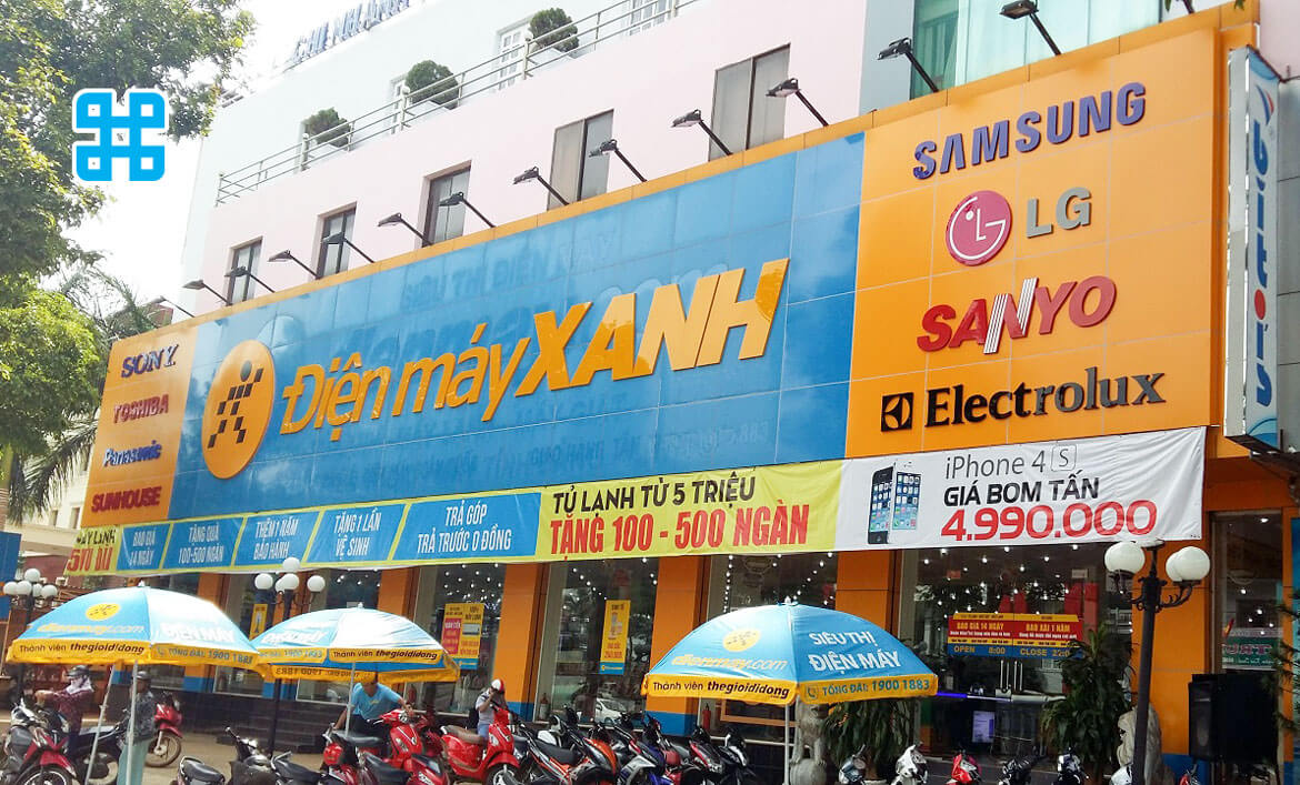 bảng hiệu ngày càng có vai trò lớn trong việc đánh giá 1 thương hiệu