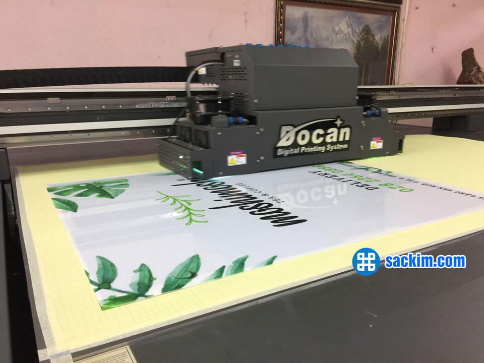Máy in uv hãng BOCAN tại Sắc Kim