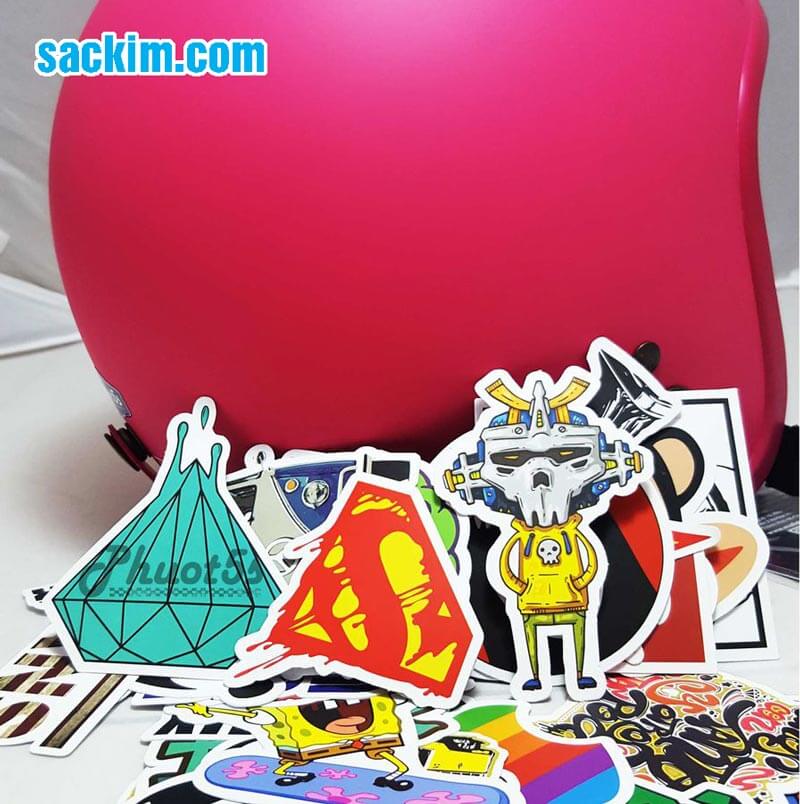 In sticker cắt bế đứt