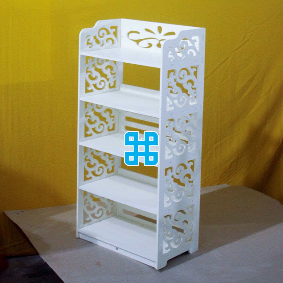 kệ cnc trang trí 5 tầng