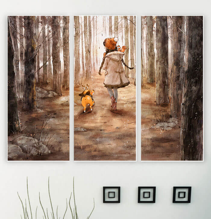 Mẫu in tranh canvas treo tường - Mẫu 6
