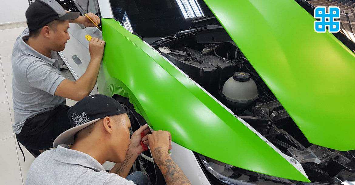 thợ dán decal xe
