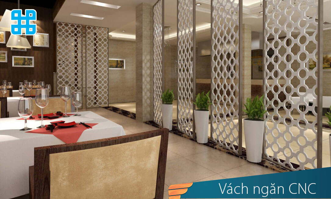 vách ngăn nhựa cnc