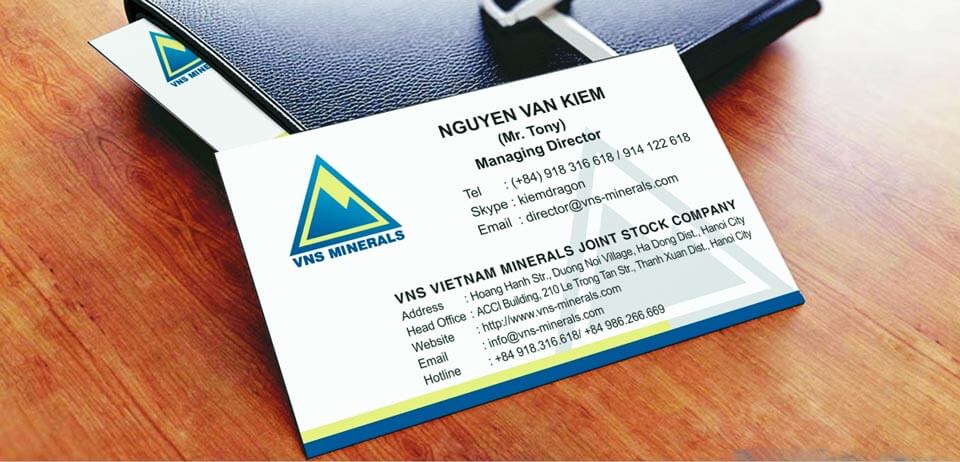 Danh thiếp là một điều rất cần trong kinh doanh