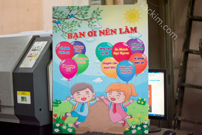 In mica 5mm những điều bạn nên làm trên trường mẫu giáo