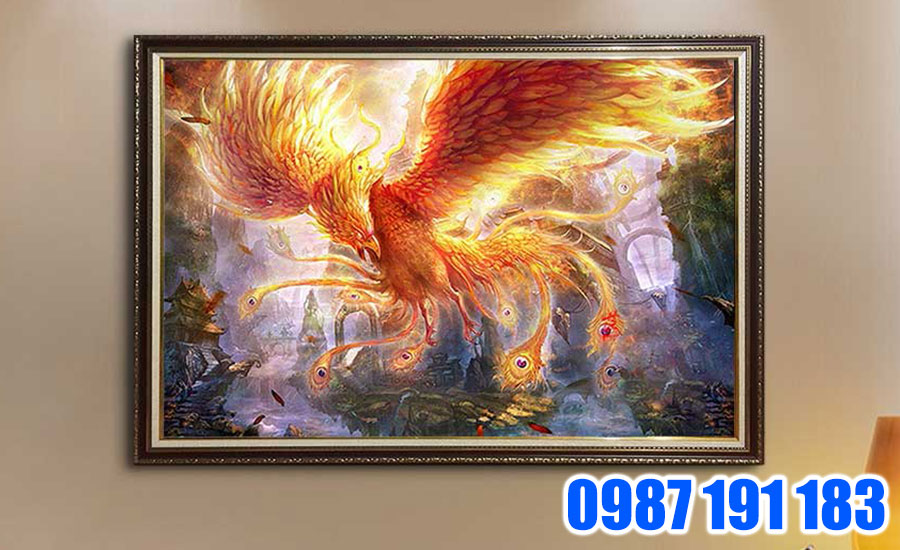 Chọn tranh phong thủy hợp người mệnh Hỏa sẽ mang nhiều ý nghĩa về tài lộc