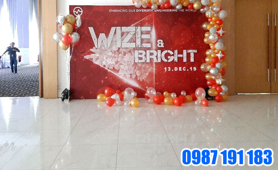 Backdrop hiện được dùng nhiều trong các chương trình được tổ chức hiện nay