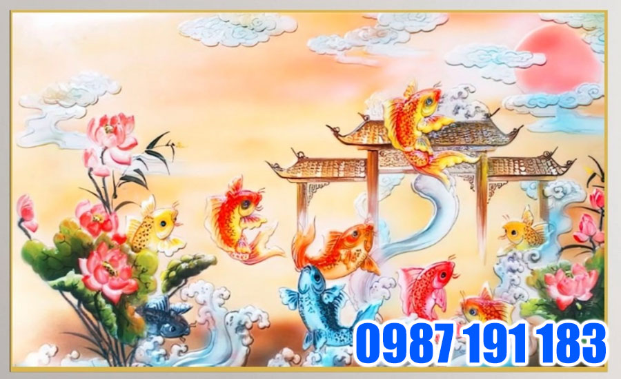 Con người cần phải trải qua nhiều nỗ lực, cố gắng mới thành công, như cá chép hóa rồng