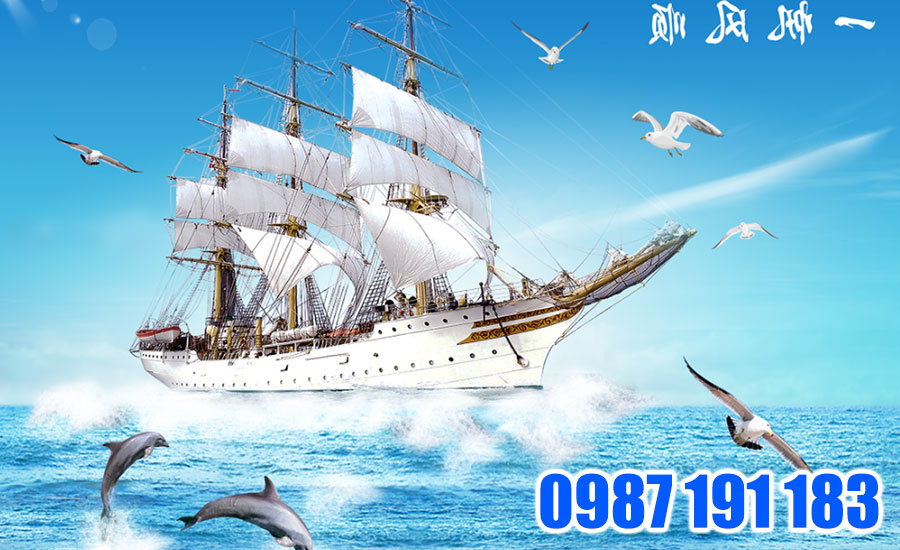 Tranh thuận buồm xuôi gió có thể tặng cho đồng nghiệp với ý nghĩa cầu chúc may mắn trong công việc làm ăn