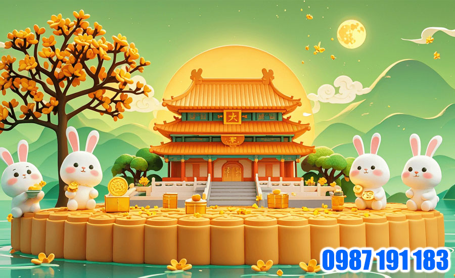 Mẫu thiết kế backdrop trung thu đẹp