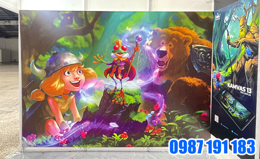 Background làm phông nền tổ chức chương trình