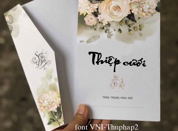 Font thiệp cưới VNI-thuphap2