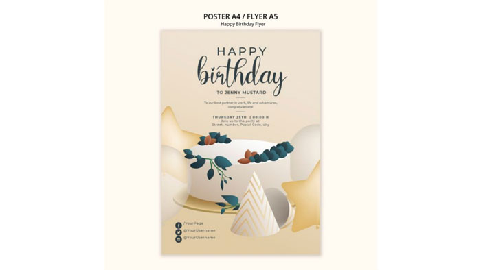 Top 3 PSD ảnh bìa sinh nhật đẹp nhất  Cộng đồng Designer