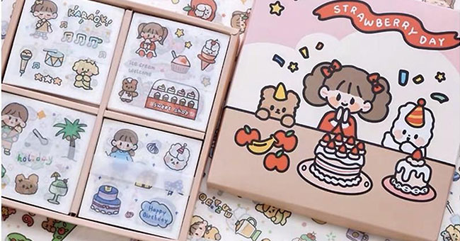 Top 50+ mẫu sticker dễ thương siêu cute được yêu thích