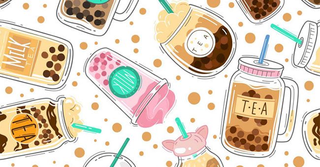 Top 20+ mẫu sticker trà sữa vector đẹp, dễ thương, chất