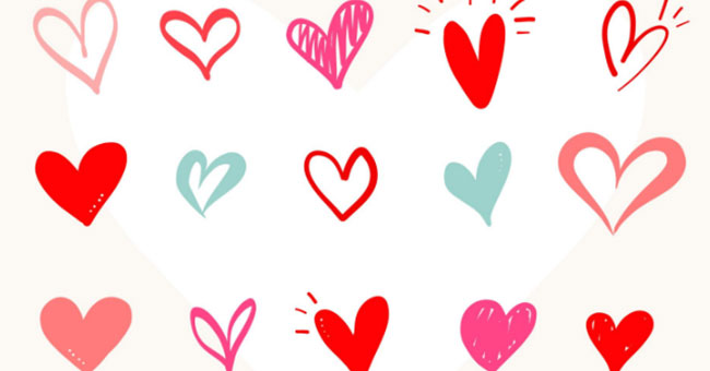Tải 20+ mẫu sticker trái tim vector đẹp, chất, ngầu, cute