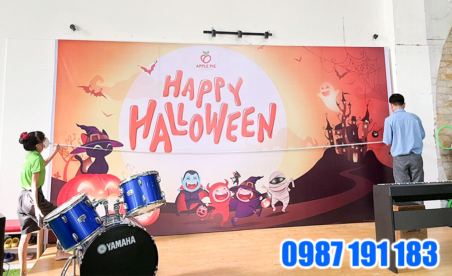 Mẫu backdrop phải truyền tải đi thông điệp, ý nghĩa của chương trình