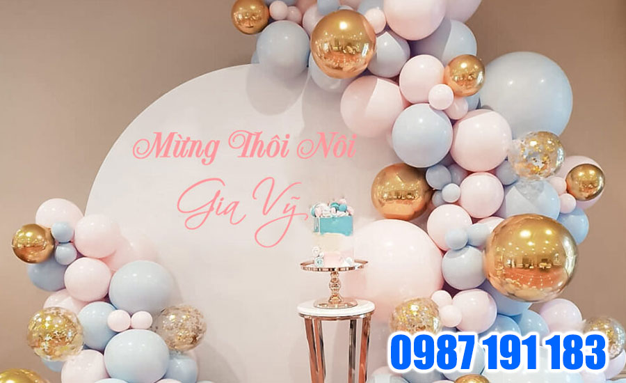 Mẫu backdrop thiết kế đơn giản 04