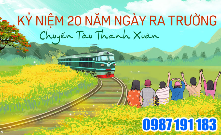 Mẫu thiết kế backdrop cho ngày họp lớp trong trường