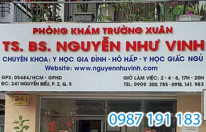 Mẫu phòng khám đẹp tại nhà của bác sĩ Nguyễn Như Vinh