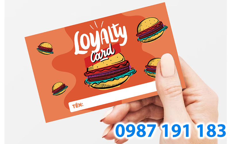 Mẫu thiết kế name card của tiệm bánh Loyaty