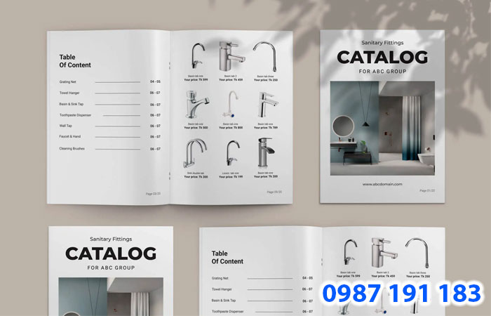 Mẫu catalogue hiện nay thường được doanh nghiệp dùng để gửi thông tin, danh sách sản phẩm cho khách hàng