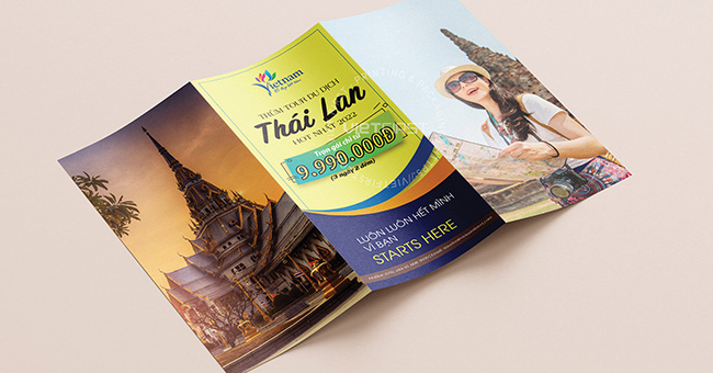 Top 10+ mẫu brochure du lịch thiết kế đẹp, sang trọng