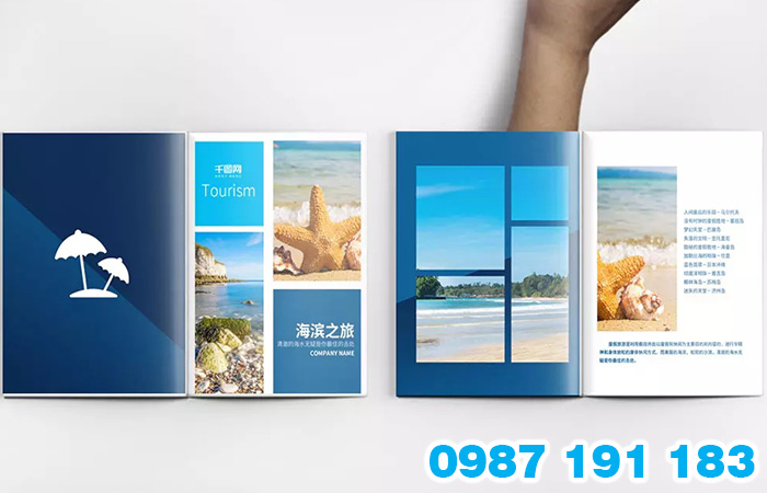 Mẫu thiết kế brochure du lịch đẹp 09