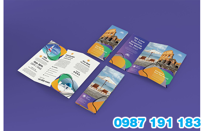 Mẫu thiết kế brochure du lịch đẹp 14
