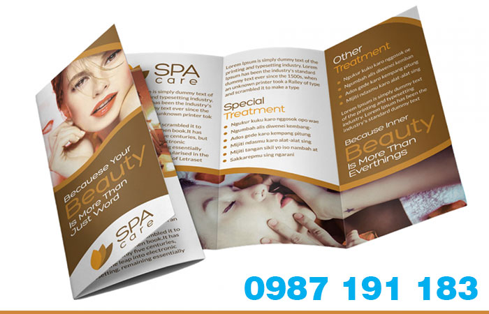 Mẫu thiết kế brochure spa đẹp ấn tượng 07