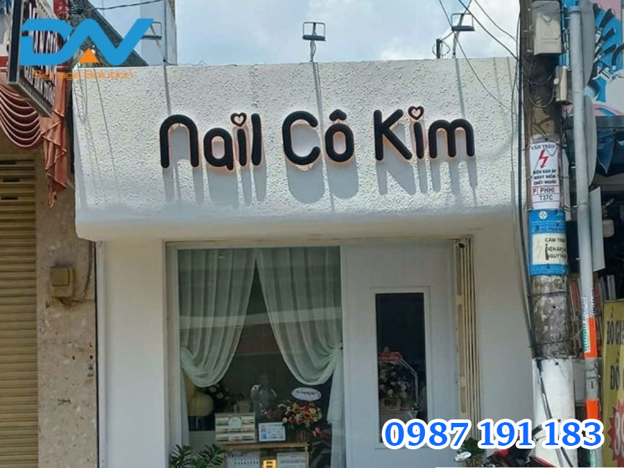 mẫu bảng hiệu nail số 12