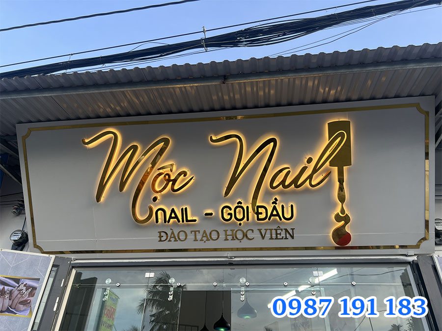 mẫu bảng hiệu nail số 5