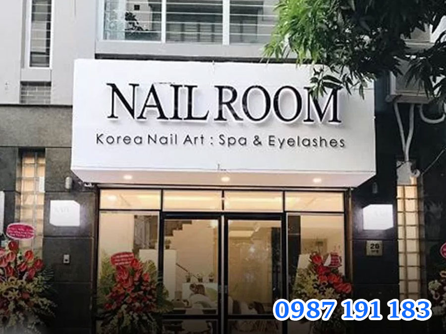 mẫu bảng hiệu nail số 8