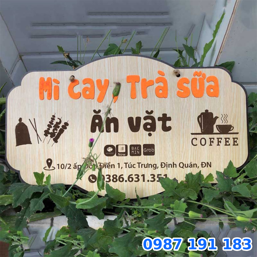 bảng hiệu shop online đẹp - hấp dẫn - thu hút mẫu 8