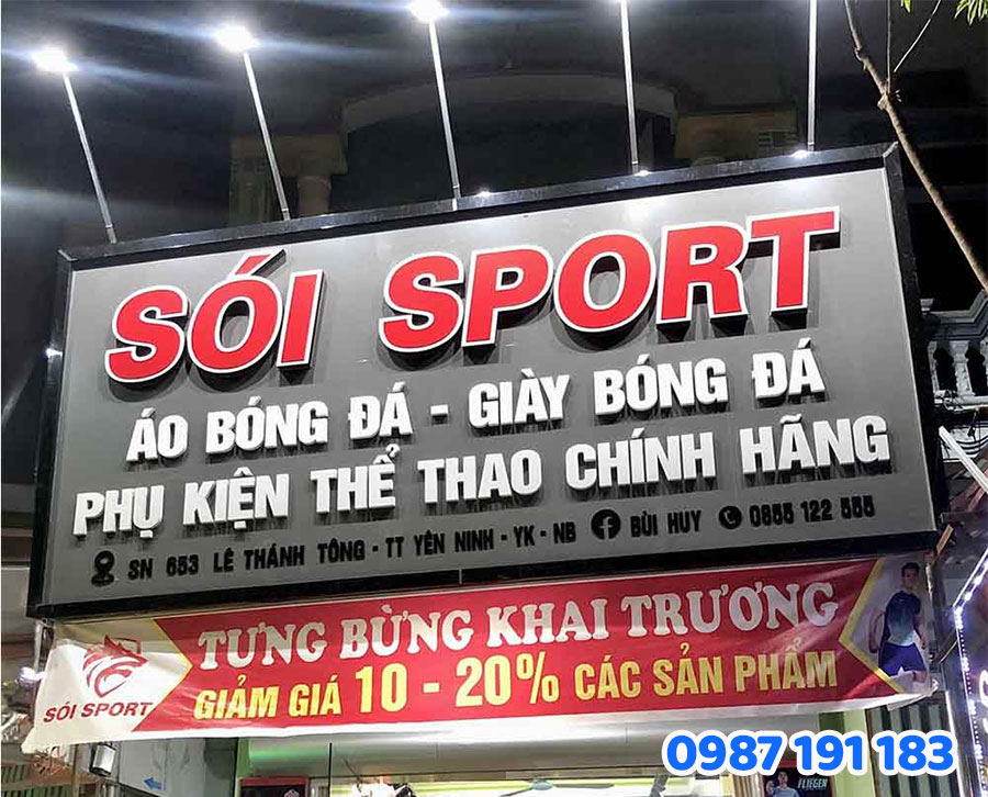 Mẫu bảng hiệu shop phụ kiện - trang sức 