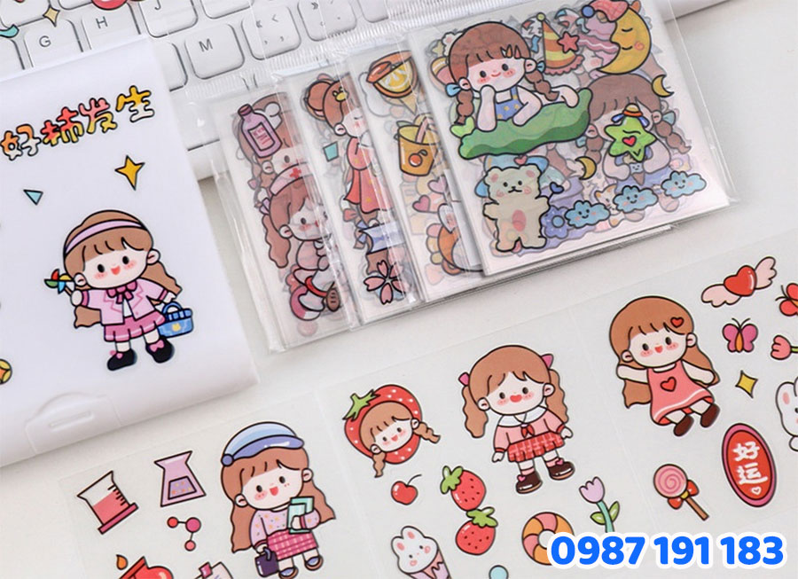 Cấu tạo & chất liệu của sticker chống nước