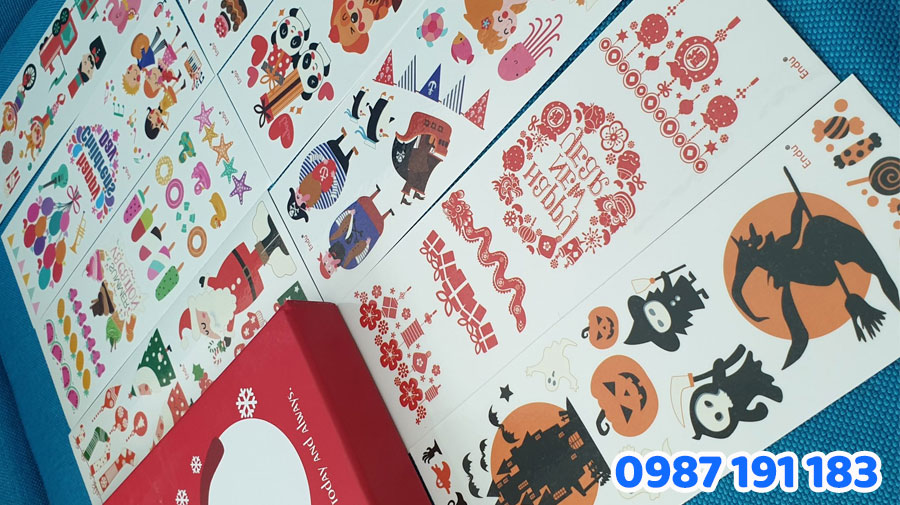 Sticker tattoo là gì? Sắc Kim – xưởng in tattoo sticker UY TÍN tại TP.HCM