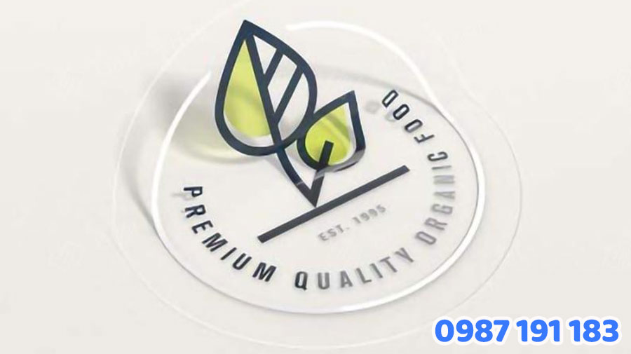 Sticker trong suốt là gì? Dịch vụ in sticker trong suốt GIÁ RẺ tại HCM