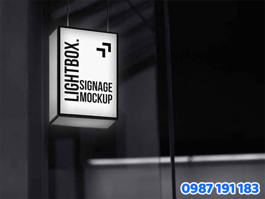 bảng hiệu logo mẫu 2