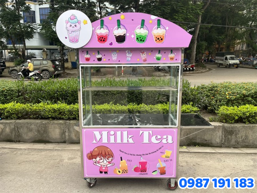 Mẫu bảng hiệu trà sữa số 9