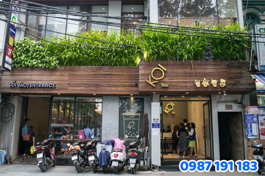 Mẫu bảng hiệu trà sữa số 10