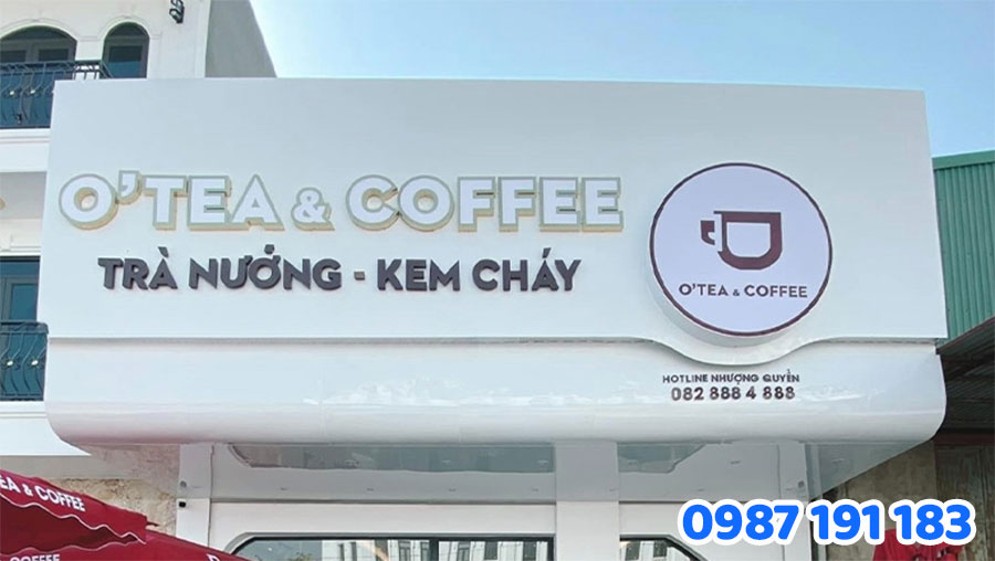 Bảng hiệu quán trà sữa – Vũ khí thu hút khách hàng