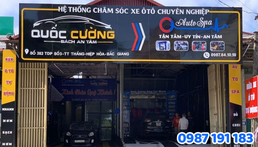 Mẫu bảng hiệu sửa xe máy đẹp 2025 số 8