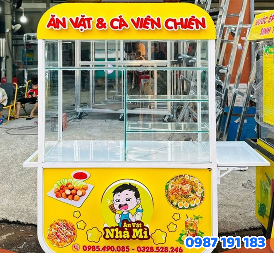 mẫu bảng hiệu cá viên chiên đẹp số 05
