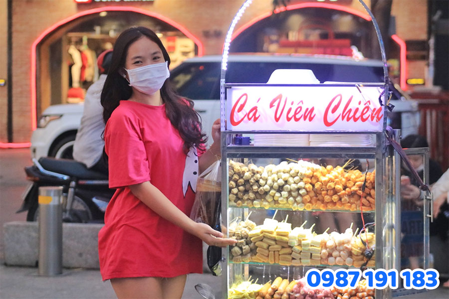 mẫu bảng hiệu cá viên chiên đẹp số 06