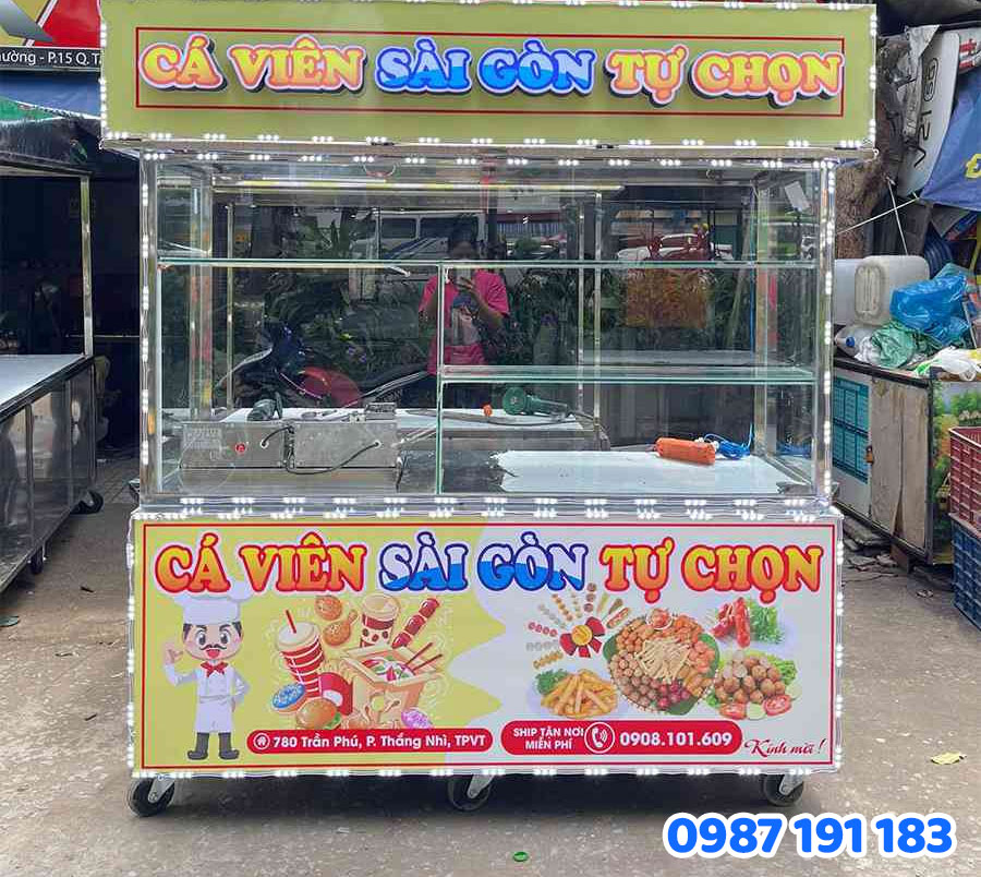 Thiết kế bảng hiệu cá viên chiên nên có nội dung gì?