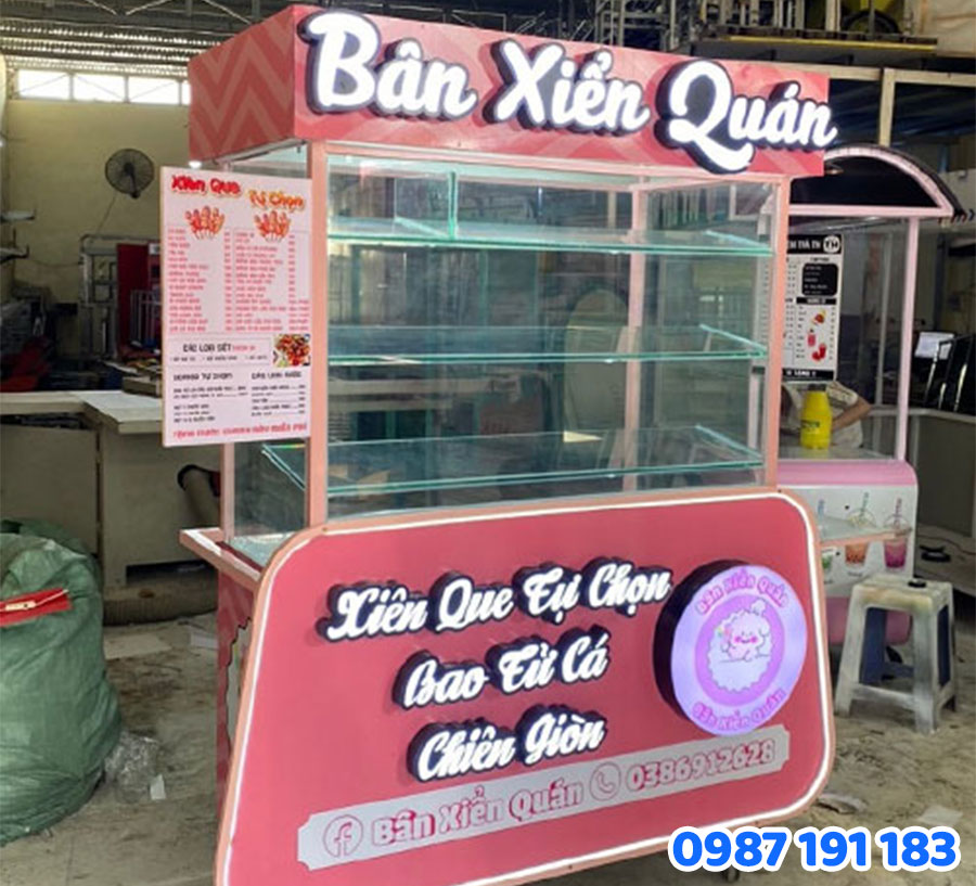 mẫu bảng hiệu cá viên chiên đẹp số 01