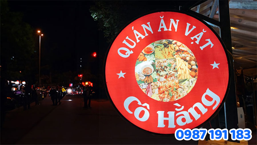 mẫu bảng hiệu cá viên chiên đẹp số 03