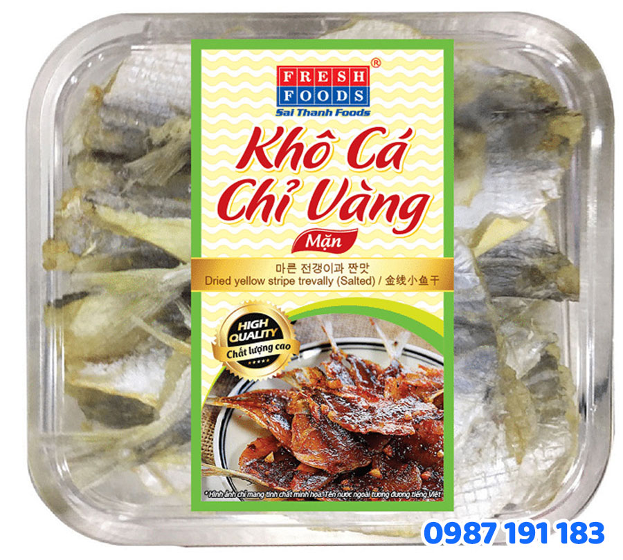 Mẫu 07 tem nhãn hải sản in tại Sắc Kim