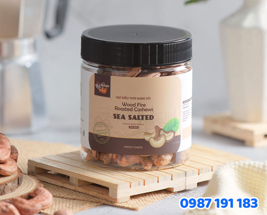 mẫu tem nhãn hạt điều tại sắc kim số 11